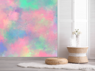 Фотошпалери Різнокольоровий Fluid art - 2