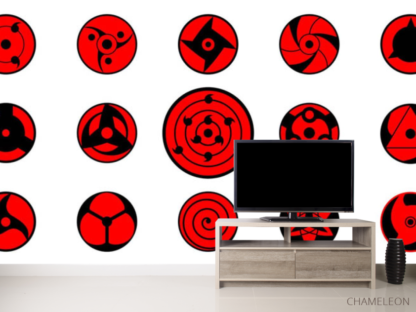 Фотообои Наруто символы - 2