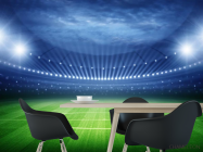 Фотошпалери порожній стадіон - 1