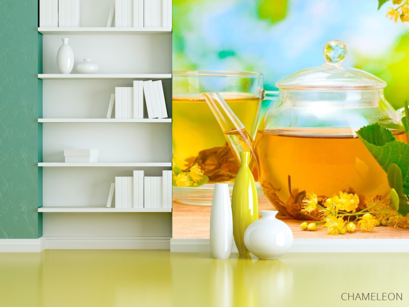 Фотошпалери Чай, липа - 3