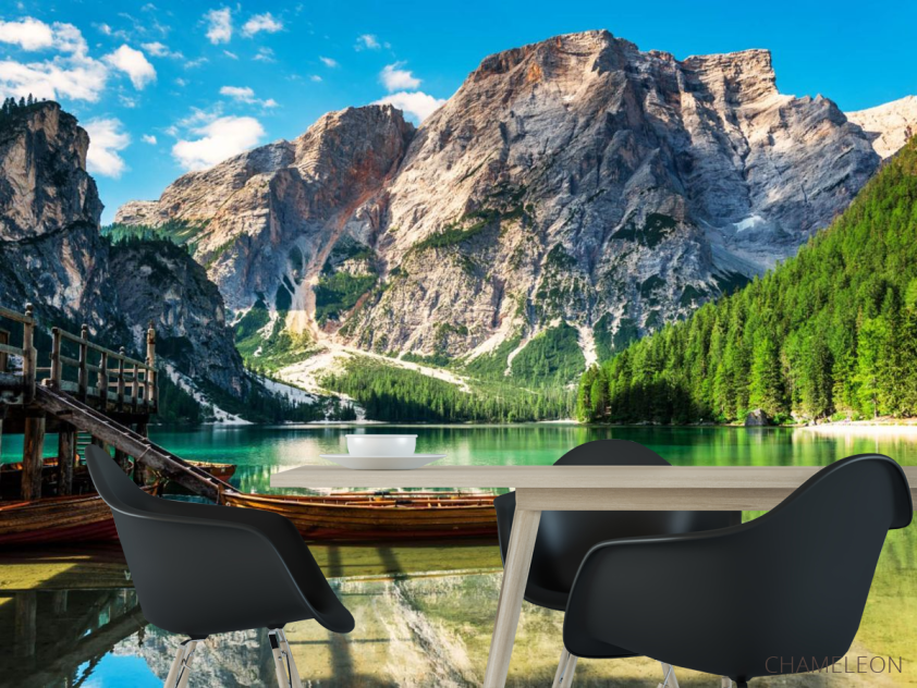 Фотошпалери Озеро в Альпах - 1