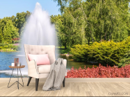 Фотообои фонтан в парке - 4