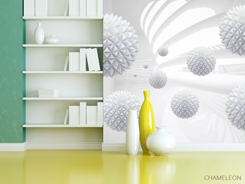 Фотошпалери 3Д фігури - 3