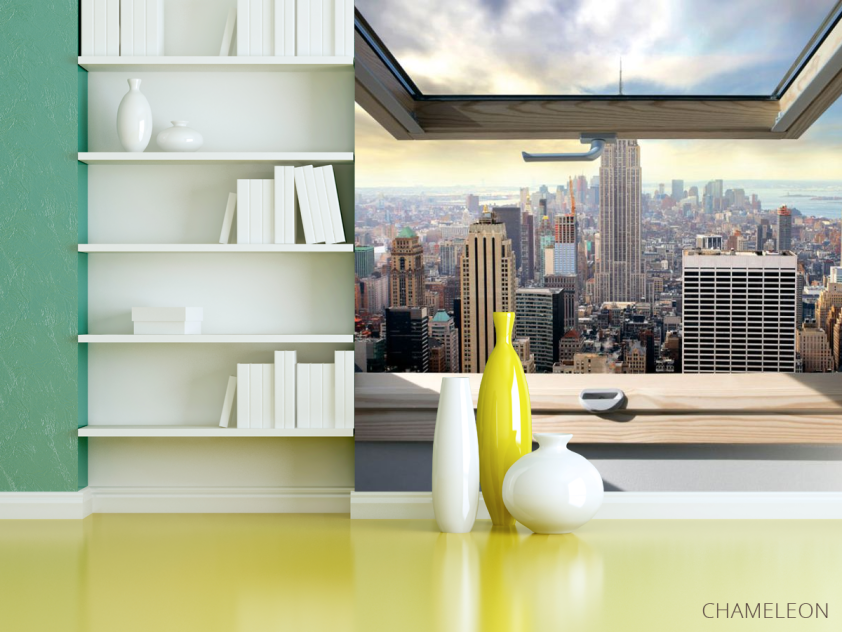 Фотошпалери Вид на сучасний місто - 3