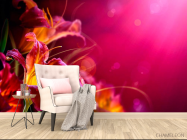 Фотообои Малиновые лилии - 4