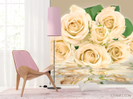 Фотошпалери Бежеві троянди - 4