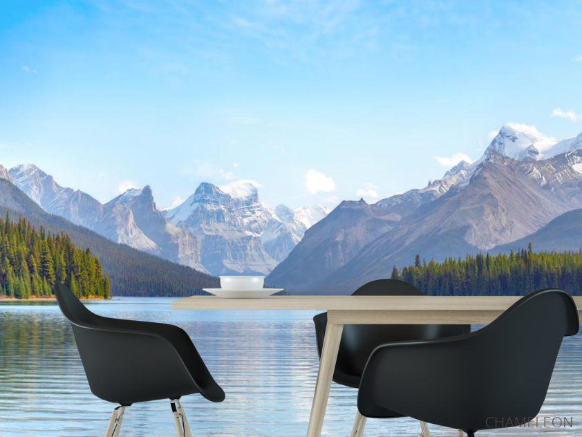 Фотошпалери озеро в горах - 1