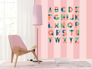 Фотошпалери Англійський алфавіт - 4
