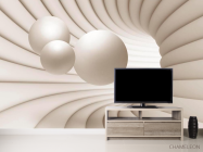 Фотообои Стереоскопические фигуры - 2