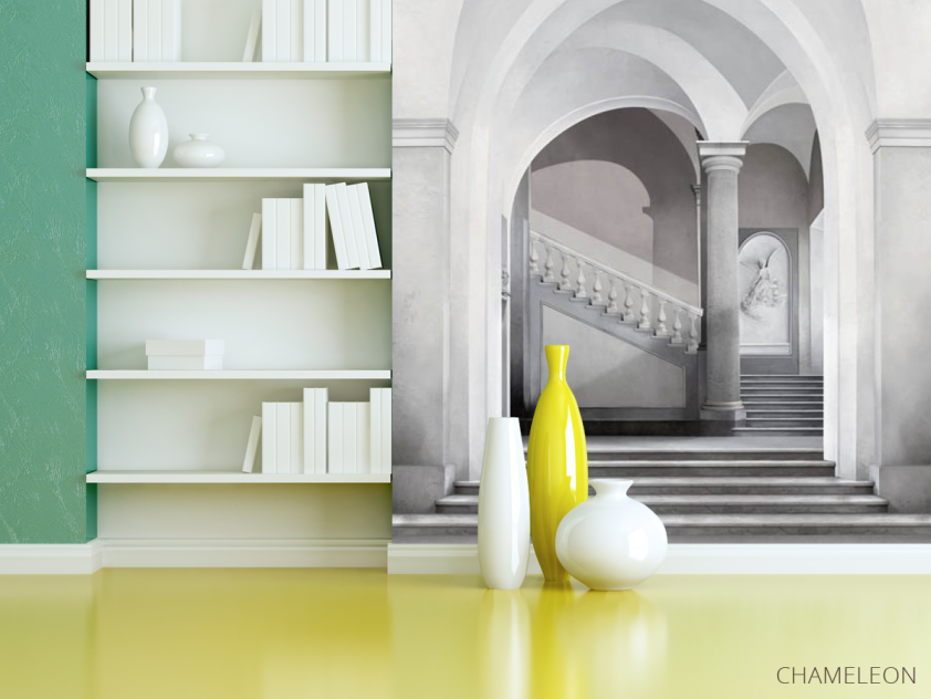 Фотошпалери Арка зі сходами - 3