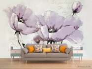 Фотообои дизайнерские маки - 1