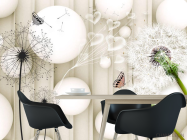 Фотошпалери 3д кульбаби - 1