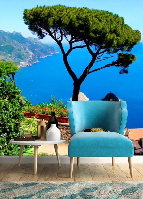 Фотообои Вид моря с горы - 4