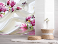 Фотошпалери Магнолії на атласі - 2