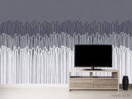 Фотообои Серая абстракция - 2