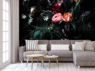 Фотообои 3Д Цветы - 3