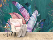 Фотообои Топические листья - 4