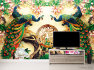 Фотообои Павлины - 2