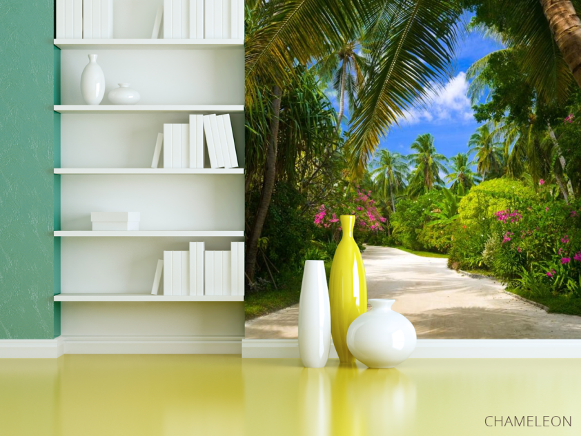 Фотошпалери пальмовий парк - 3