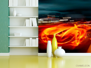 Фотошпалери Вогненний автомобіль - 3