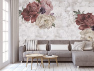 Фотообои в кухню Пионы - 3