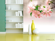 Фотообои Нежно-розовые цветки - 3