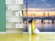 Фотошпалери міст над річкою в Лондоні - 3