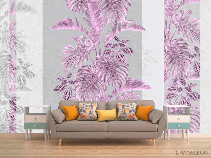 Фотообои Дизайнерские листья монстеры - 1