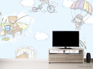 Фотообои мишки и зайки - 2