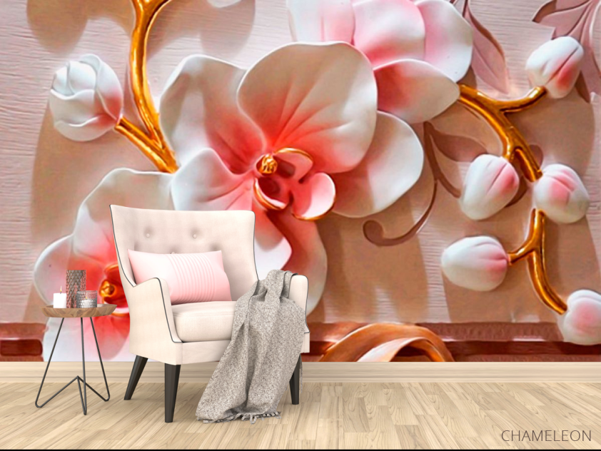 Фотообои Керамические орхидеи - 4