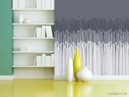 Фотошпалери сіра Абстракція - 3