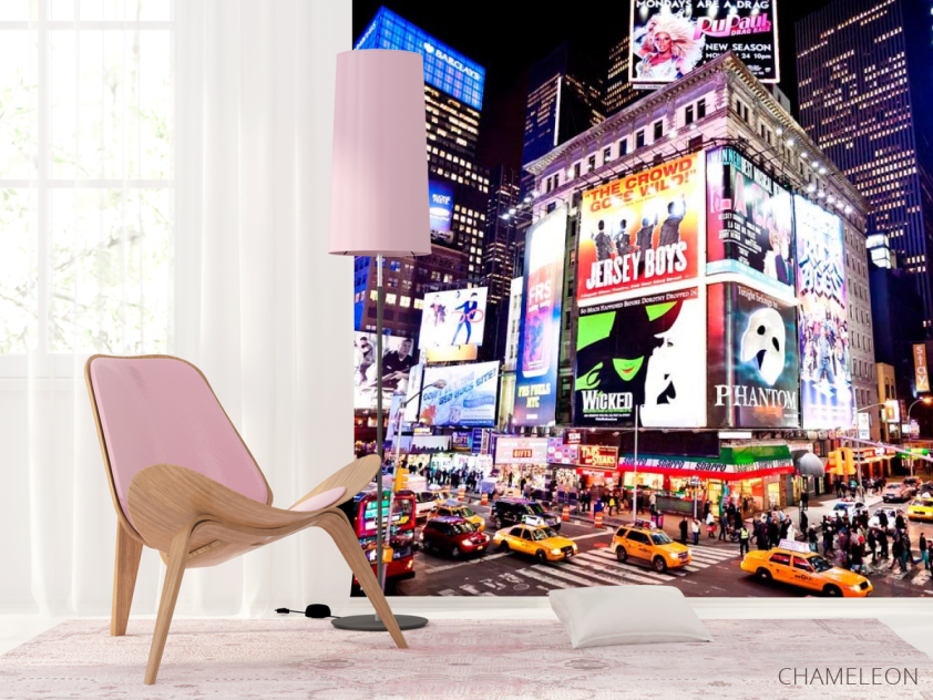 Фотошпалери Рух нічного міста - 4