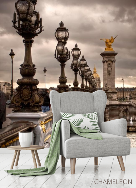 Фотообои Фонари на мосту - 3