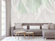 Фотообои фреска с листьями - 3