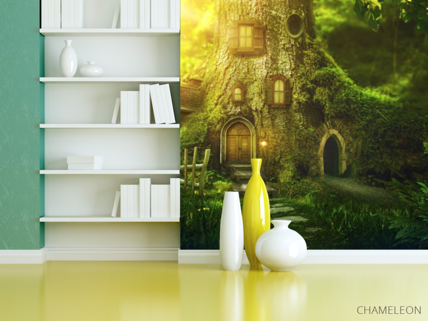 Фотошпалери дитяча хатина - 3