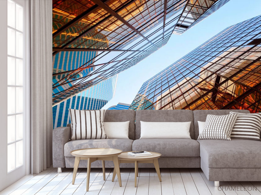 Фотообои Стеклянные высотки - 3