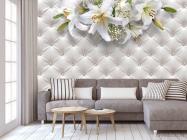 Фотообои Лилии под потолком - 3