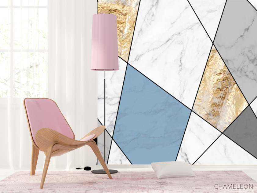 Фотошпалери Мармурова геометрія - 4