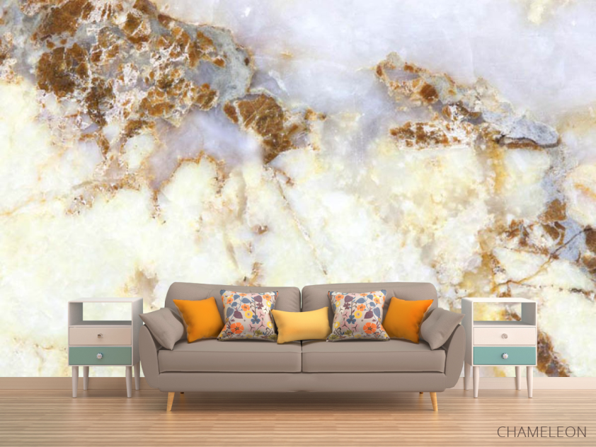 Фотообои Мрамор с золотом - 1