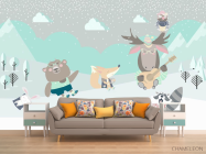 Фотообои Лестные жители - 1