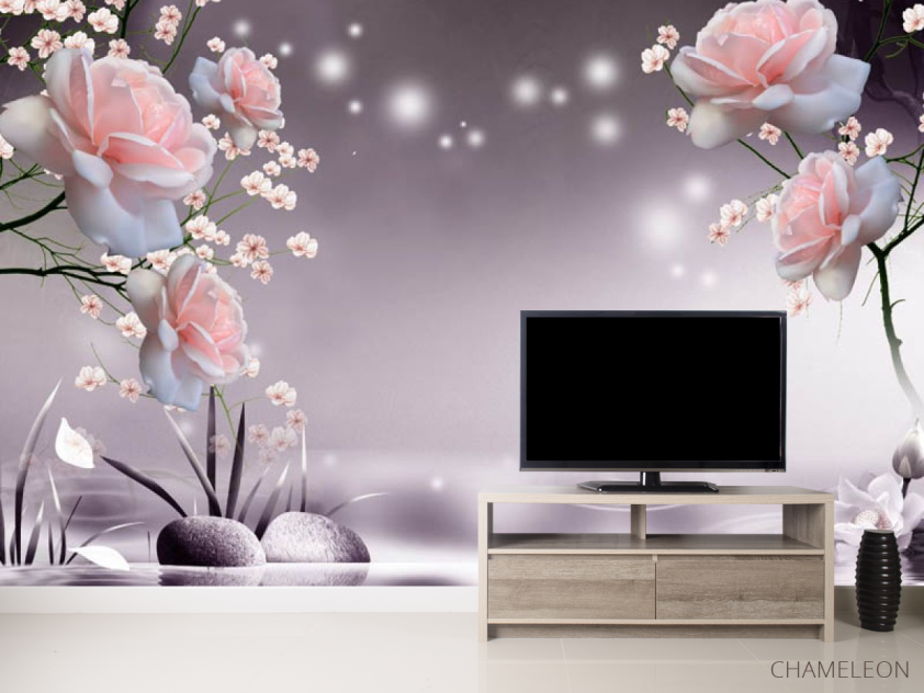 Фотообои 3d розы - 2