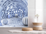 Фотообои Fluid art разноцветный - 2