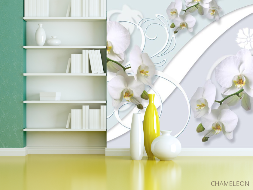 Фотошпалери Орхідеї 3д - 3