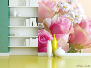 Фотошпалери Рожеві троянди - 3