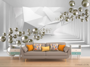 Фотообои Стереоскопические фигуры - 1