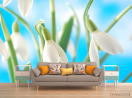 Фотообои подснежники - 1