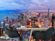 Фотошпалери Місто Чикаго пробуджується - 1