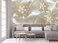 3д фотообои 3D жемчуг - 3