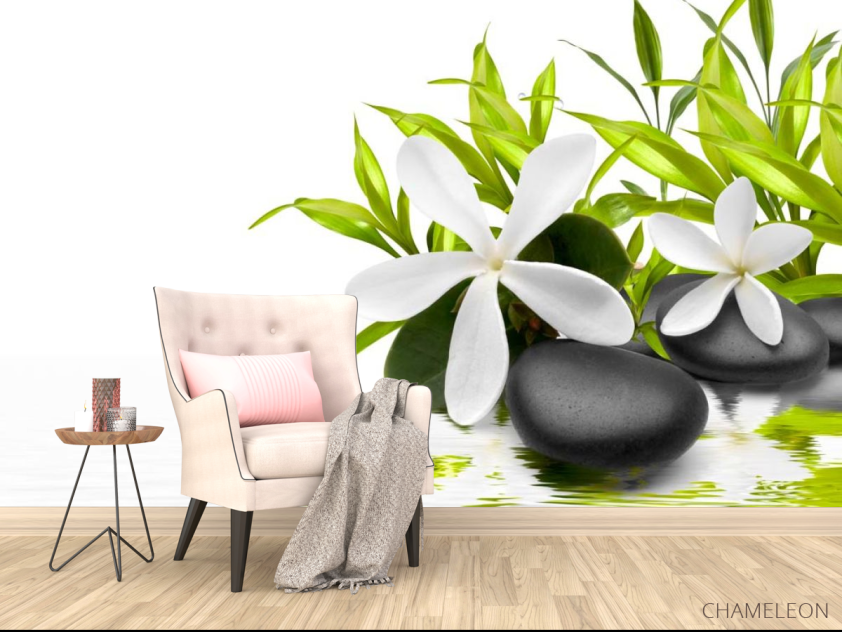 Фотообои Белые цветы - 4