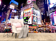 Фотообои Движение ночного города - 4